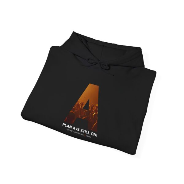 NMM Plan A Is Still On - Heavy Blend™ Hooded Sweatshirt - Image 4