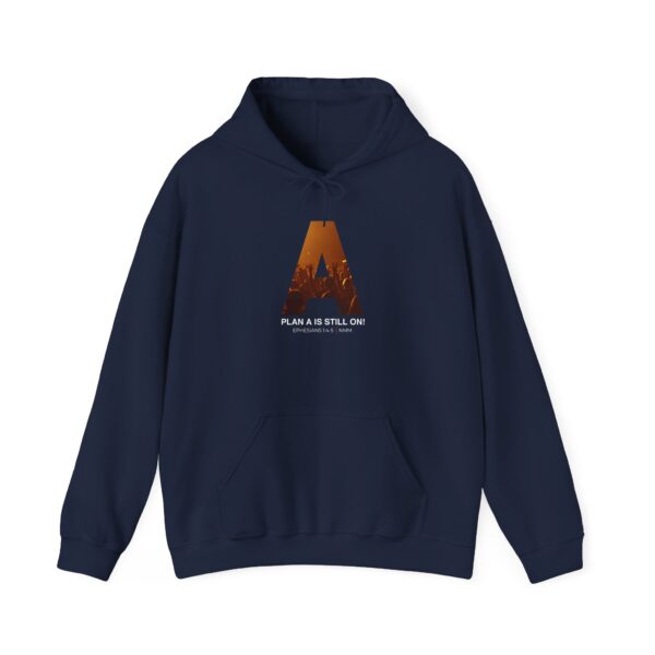 NMM Plan A Is Still On - Heavy Blend™ Hooded Sweatshirt - Image 5