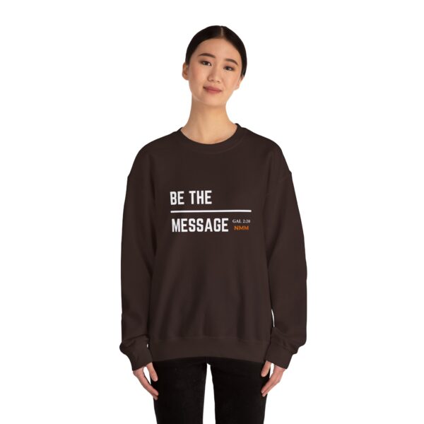 Be the Message | Unisex Heavy Blend™ Crewneck Sweatshirt - Image 6