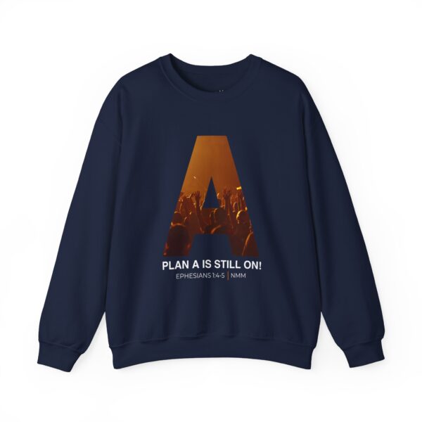 Plan A is Still On | Unisex Heavy Blend™ Crewneck Sweatshirt - Image 16