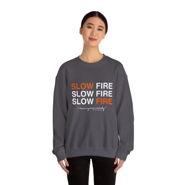 Slow Fire | Unisex Heavy Blend™ Crewneck Sweatshirt - Image 15