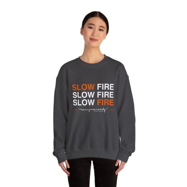 Slow Fire | Unisex Heavy Blend™ Crewneck Sweatshirt - Image 9