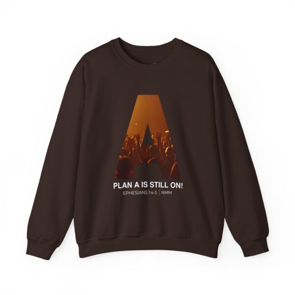 Plan A is Still On | Unisex Heavy Blend™ Crewneck Sweatshirt - Image 4