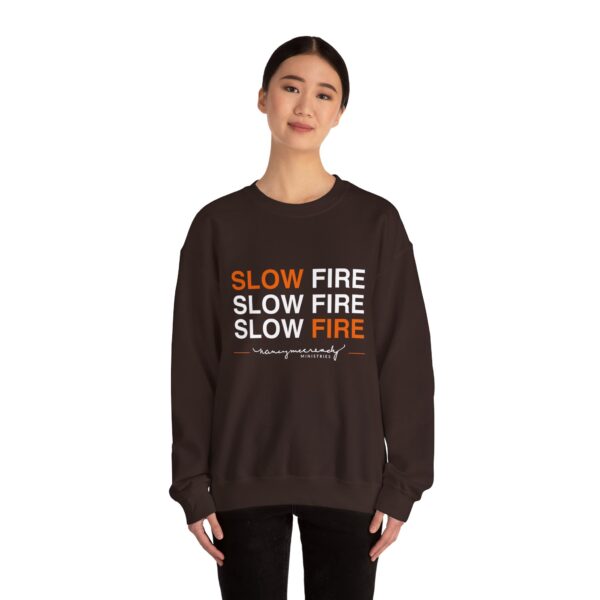 Slow Fire | Unisex Heavy Blend™ Crewneck Sweatshirt - Image 6