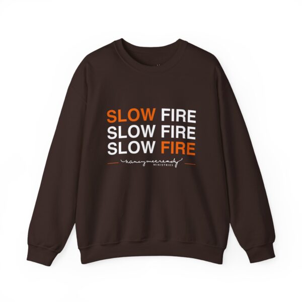 Slow Fire | Unisex Heavy Blend™ Crewneck Sweatshirt - Image 4