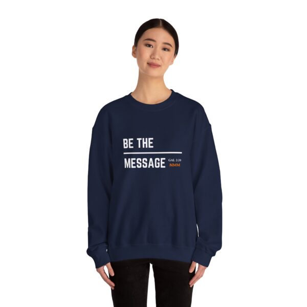 Be the Message | Unisex Heavy Blend™ Crewneck Sweatshirt - Image 18