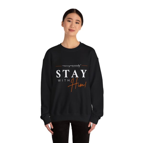 Stay with Him! | Unisex Heavy Blend™ Crewneck Sweatshirt - Image 2