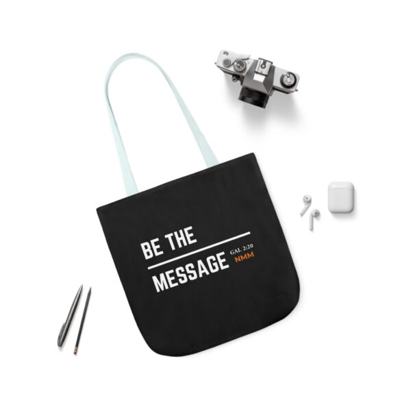 Be The Message Polyester Canvas Tote Bag - Image 31