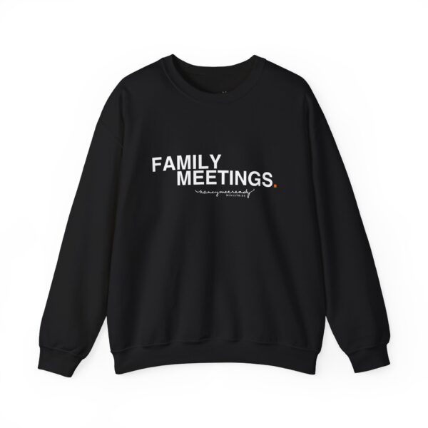 Family Meetings | Unisex Heavy Blend™ Crewneck Sweatshirt