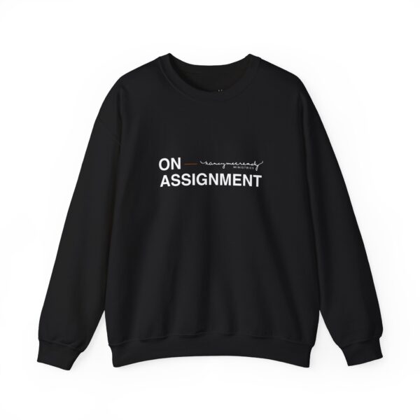 On Assignment | Unisex Heavy Blend™ Crewneck Sweatshirt