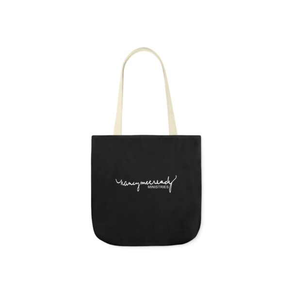 Be The Message Polyester Canvas Tote Bag - Image 2