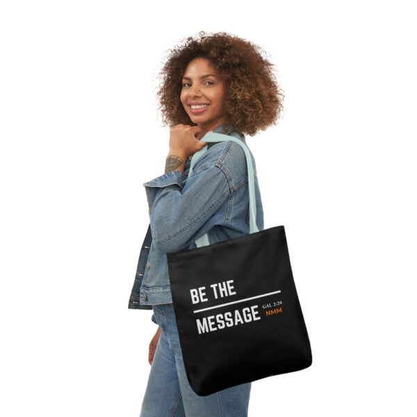 Be The Message Polyester Canvas Tote Bag - Image 52