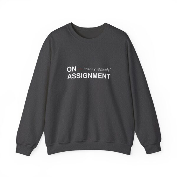 On Assignment | Unisex Heavy Blend™ Crewneck Sweatshirt - Image 7