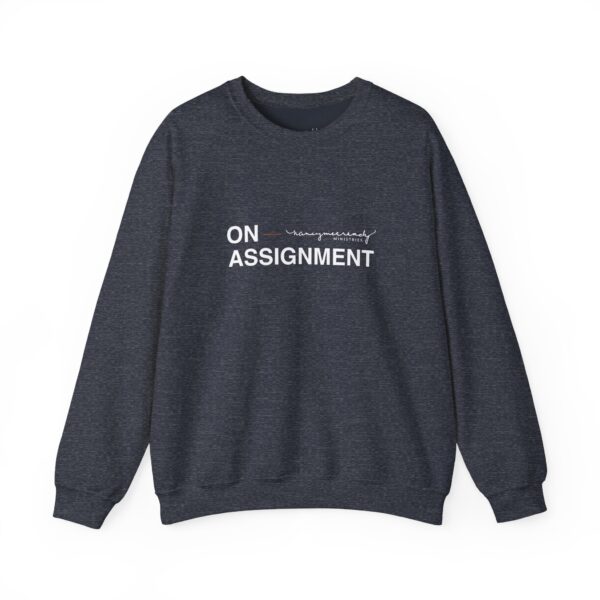 On Assignment | Unisex Heavy Blend™ Crewneck Sweatshirt - Image 10