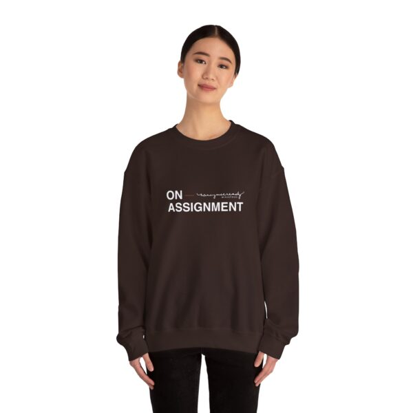 On Assignment | Unisex Heavy Blend™ Crewneck Sweatshirt - Image 6