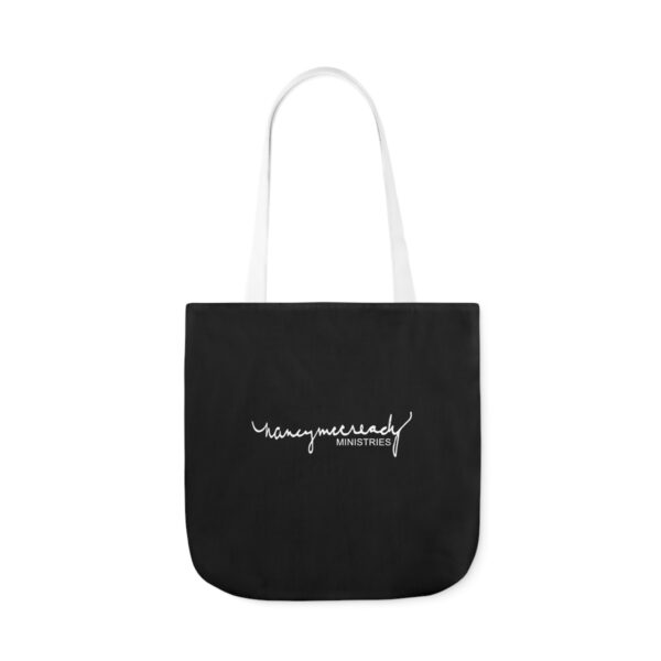 Be The Message Polyester Canvas Tote Bag - Image 58