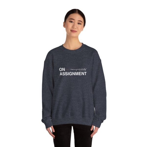 On Assignment | Unisex Heavy Blend™ Crewneck Sweatshirt - Image 12