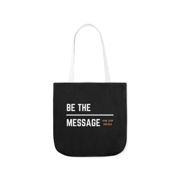 Be The Message Polyester Canvas Tote Bag - Image 37