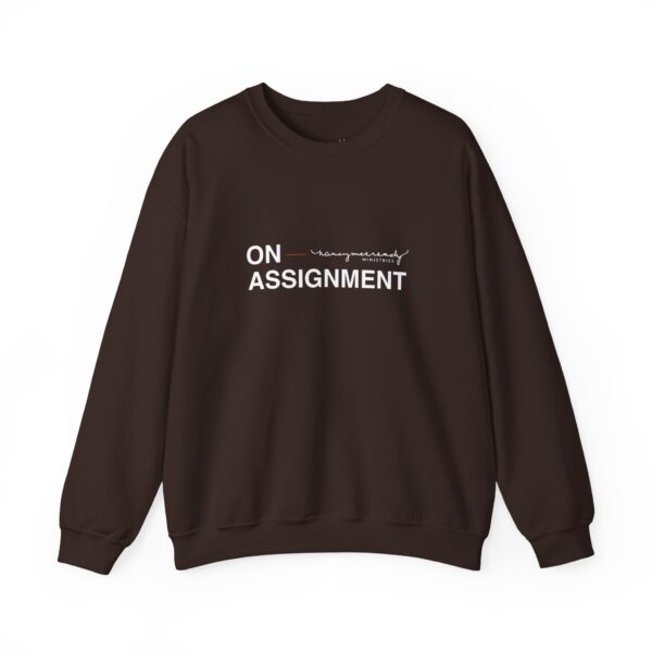 On Assignment | Unisex Heavy Blend™ Crewneck Sweatshirt - Image 4