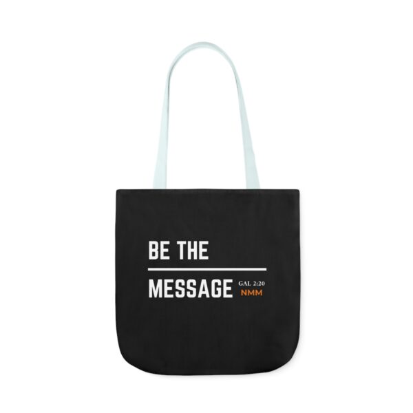 Be The Message Polyester Canvas Tote Bag - Image 49