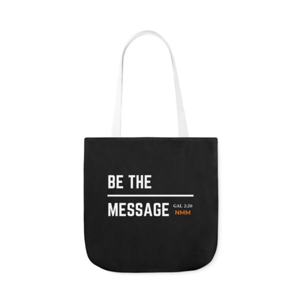 Be The Message Polyester Canvas Tote Bag - Image 57