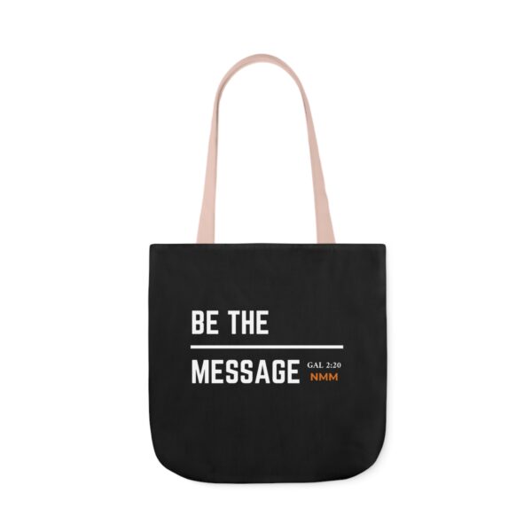 Be The Message Polyester Canvas Tote Bag - Image 53