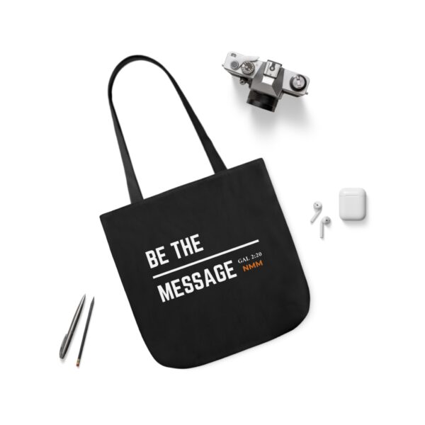 Be The Message Polyester Canvas Tote Bag - Image 27