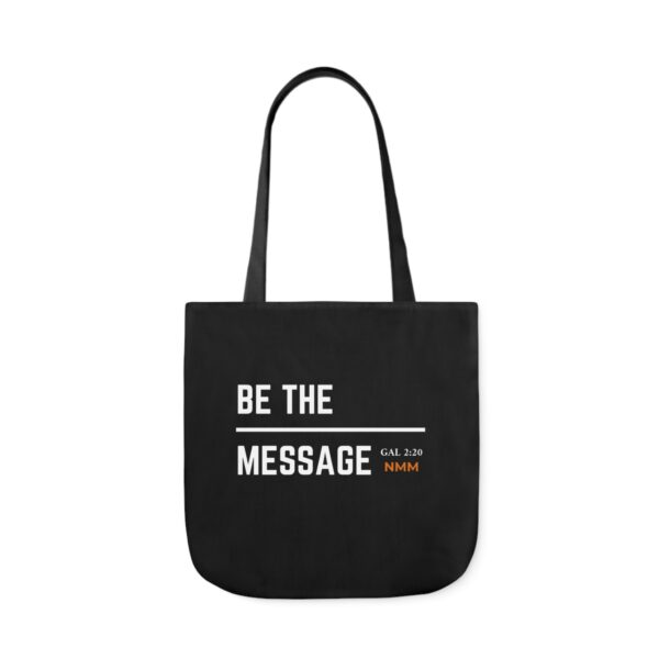 Be The Message Polyester Canvas Tote Bag - Image 45