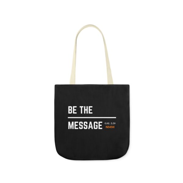 Be The Message Polyester Canvas Tote Bag - Image 21