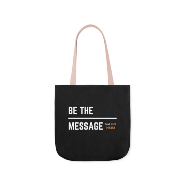 Be The Message Polyester Canvas Tote Bag - Image 33